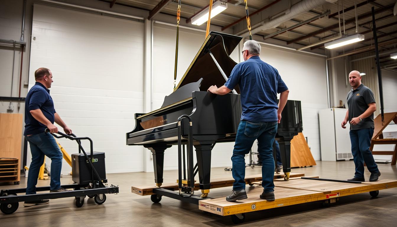 piano movers Austin safety measures