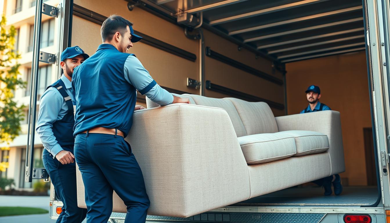 professional moving services team
