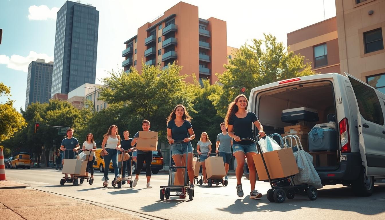 student movers Austin