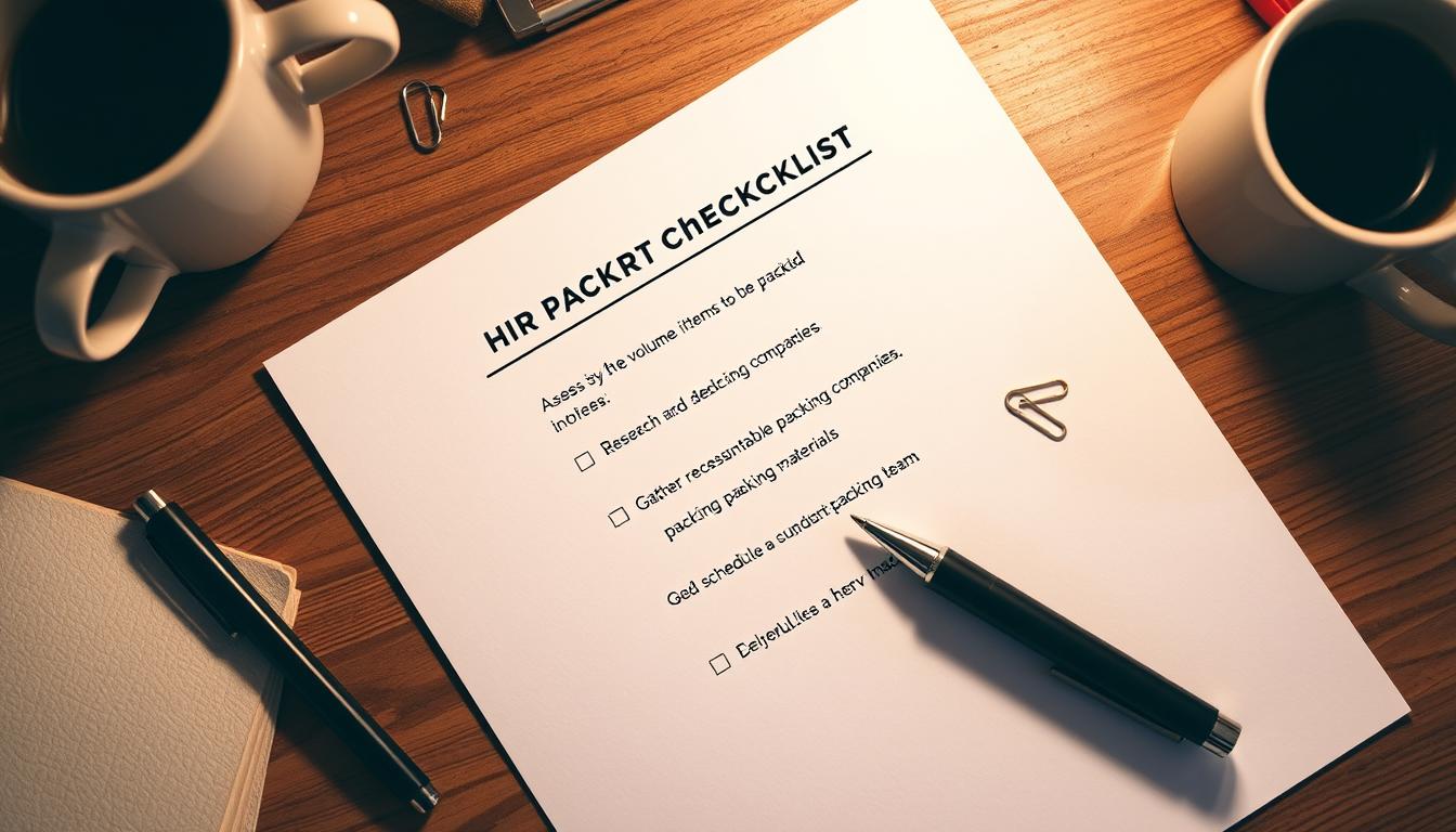 packing services Austin checklist