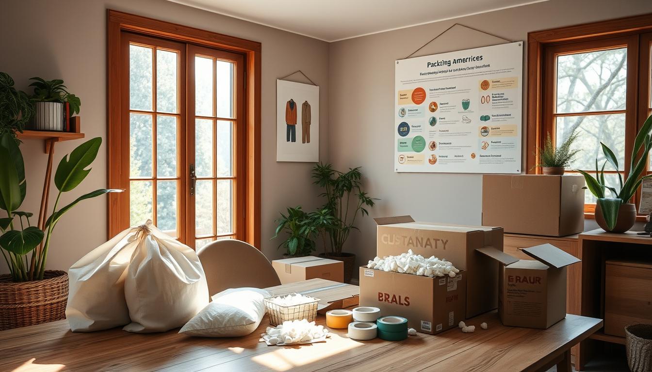 eco-friendly packing strategies