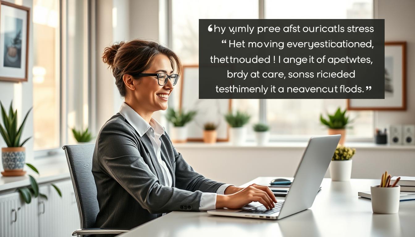 stress-free move testimonial