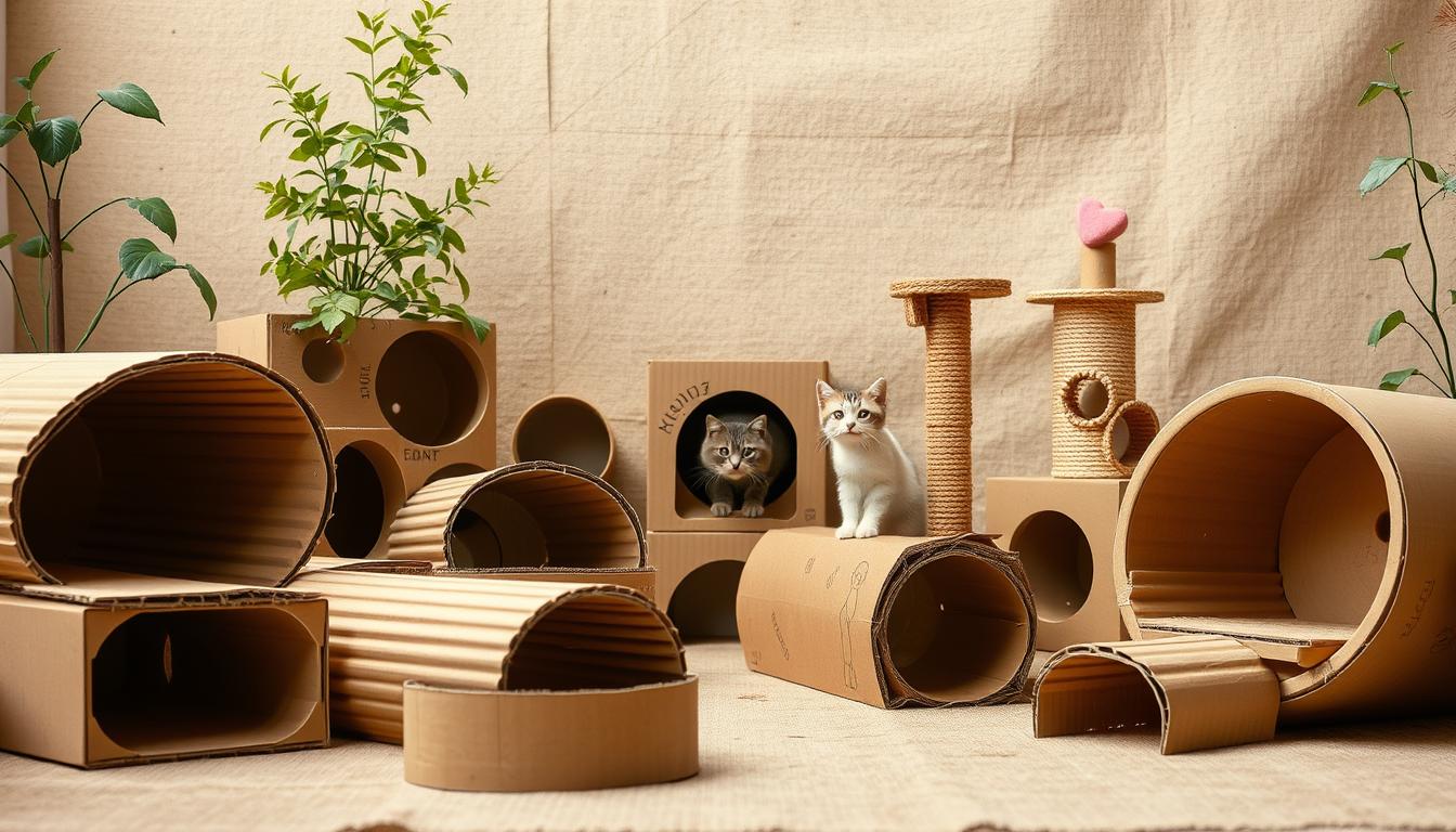 cardboard pet toys