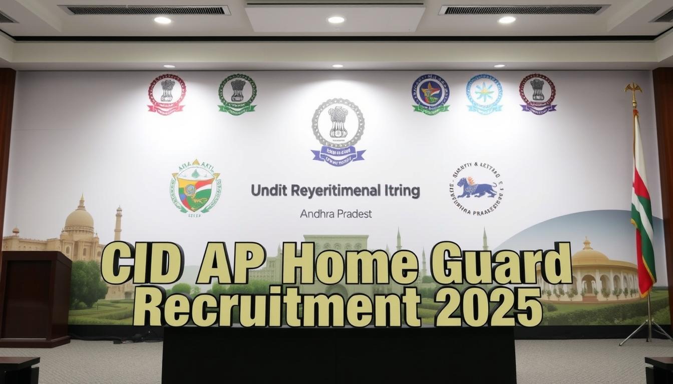 CID AP Home Guard Recruitment 2025