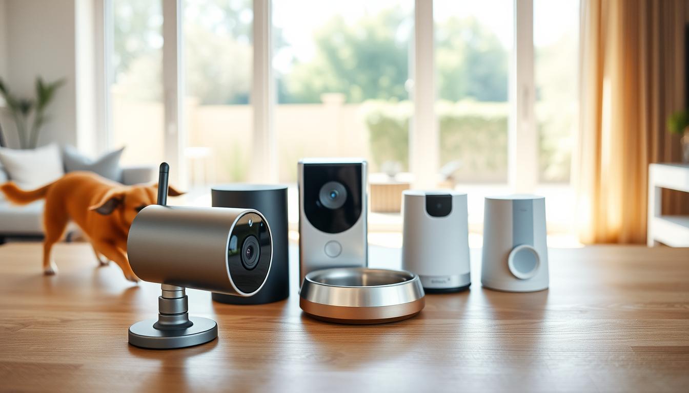 Smart home devices for pet owners, Monitor pets while at work