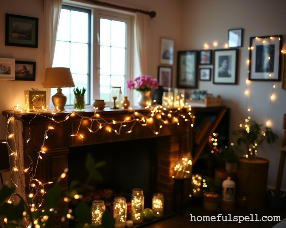 diy fairy lights decor