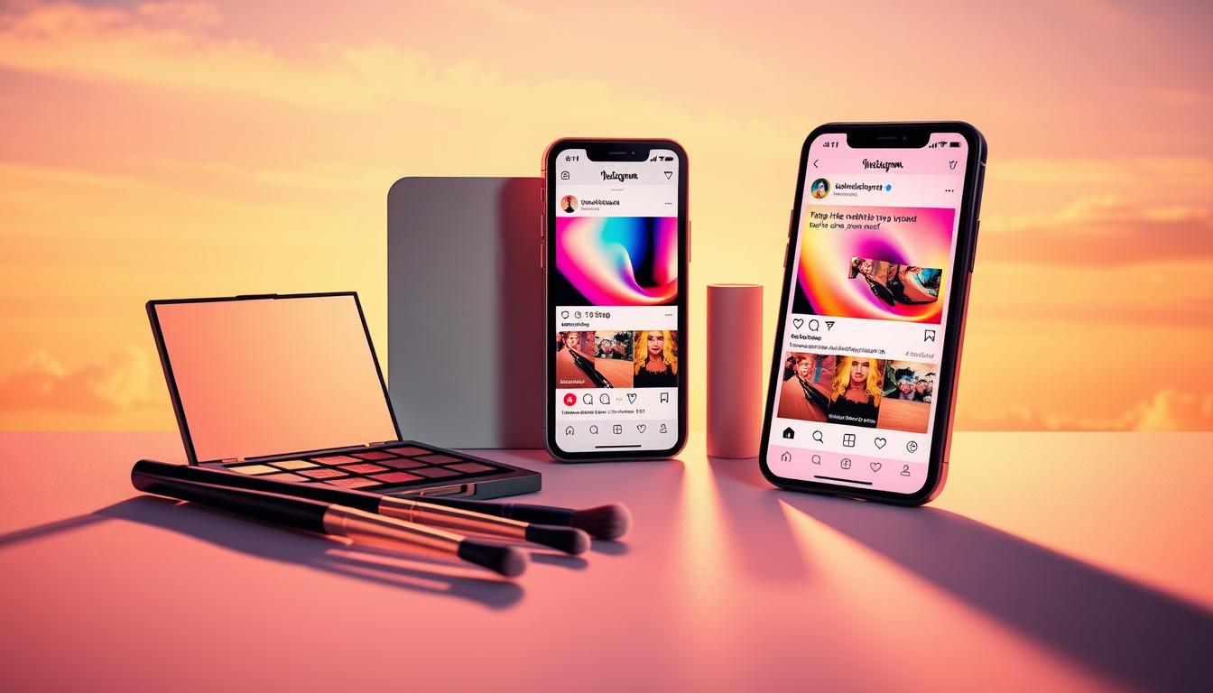 Croissance Instagram – Marque de Maquillage