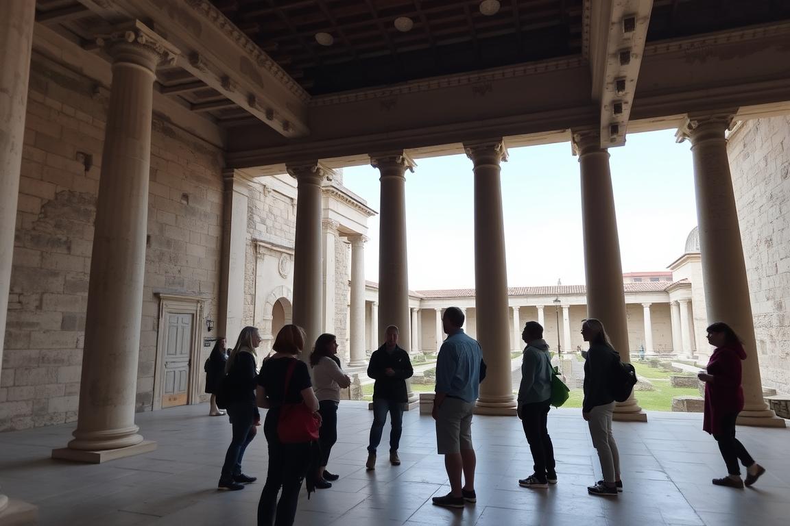 Historische Führung durch den Diokletianpalast in Split - kulturelles Highlight im Urlaub in Dalmatinien