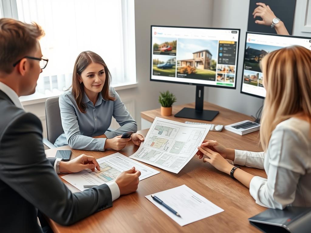 Beratungsgespräch mit einem Immobilienmakler in Regensburg