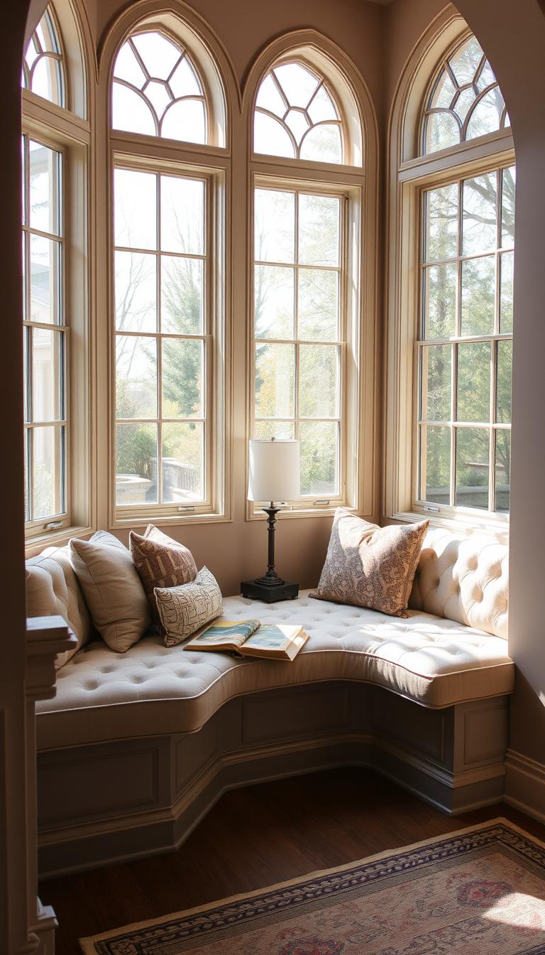 unique window seat layouts