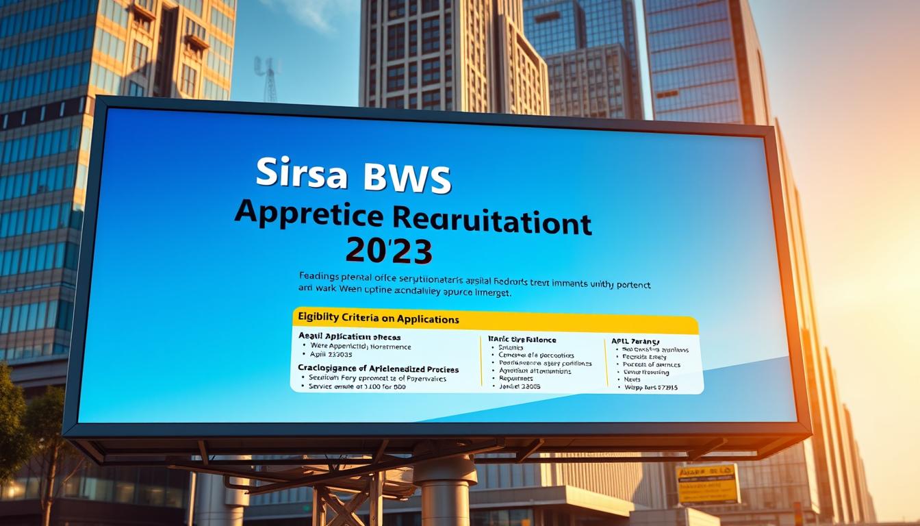 सिरसा बीडब्ल्यूएस अपरेंटिस भर्ती 2025