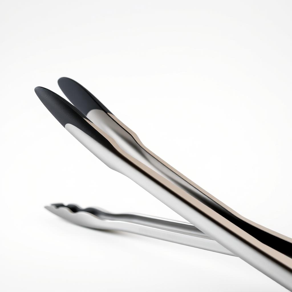 Kitchen tongs for flipping and serving Sweet Chili Lime Chicken