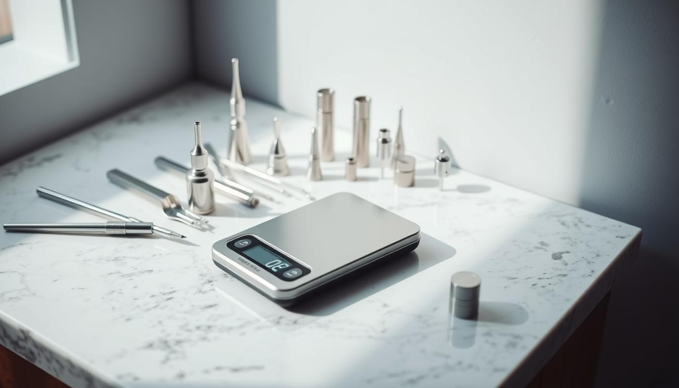 Dab Tools and Precision Scales