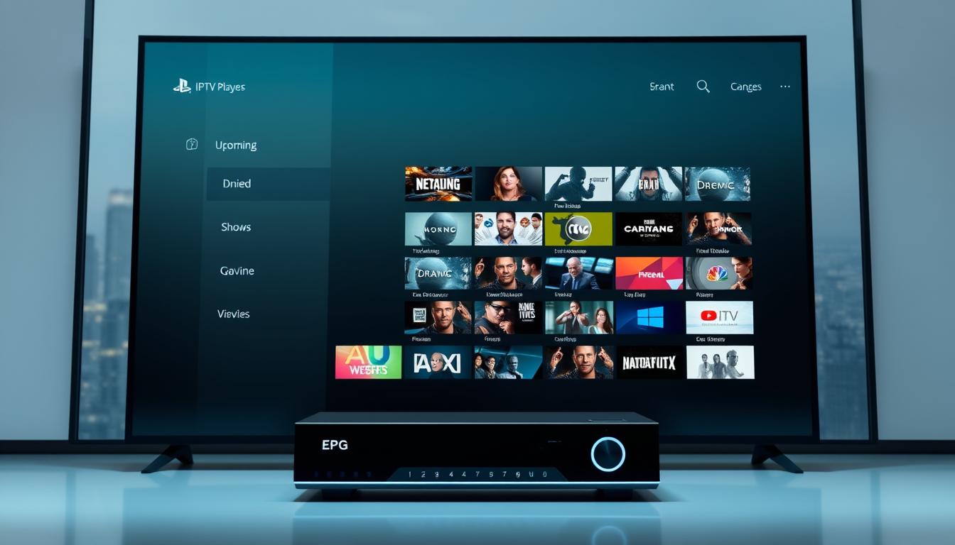 iptv player with epg