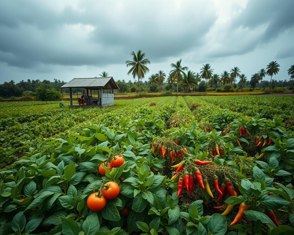বর্ষাকালে কি সবজি চাষ করা যায়