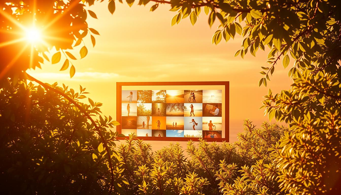 Golden Glow Bright Summer Slideshow AffiDigi Produk Digital