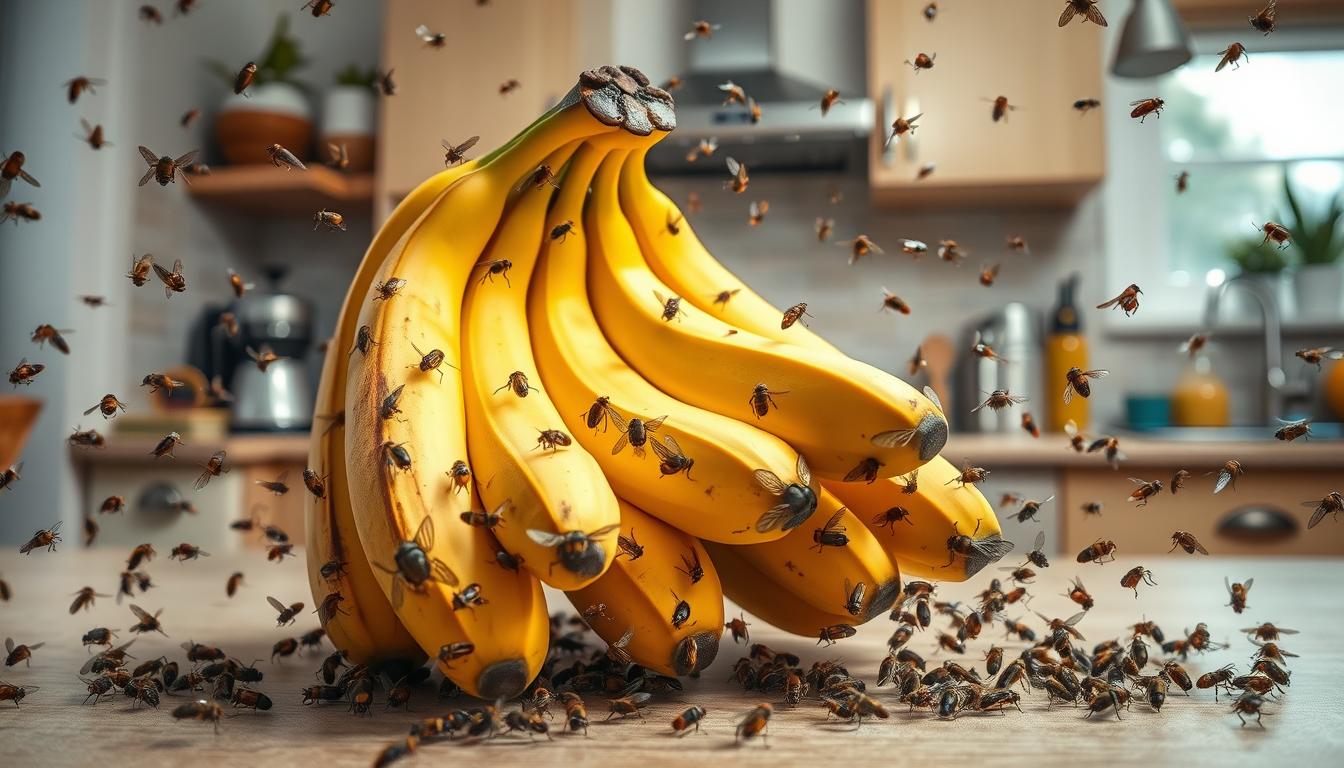 Hur får man bort bananflugor