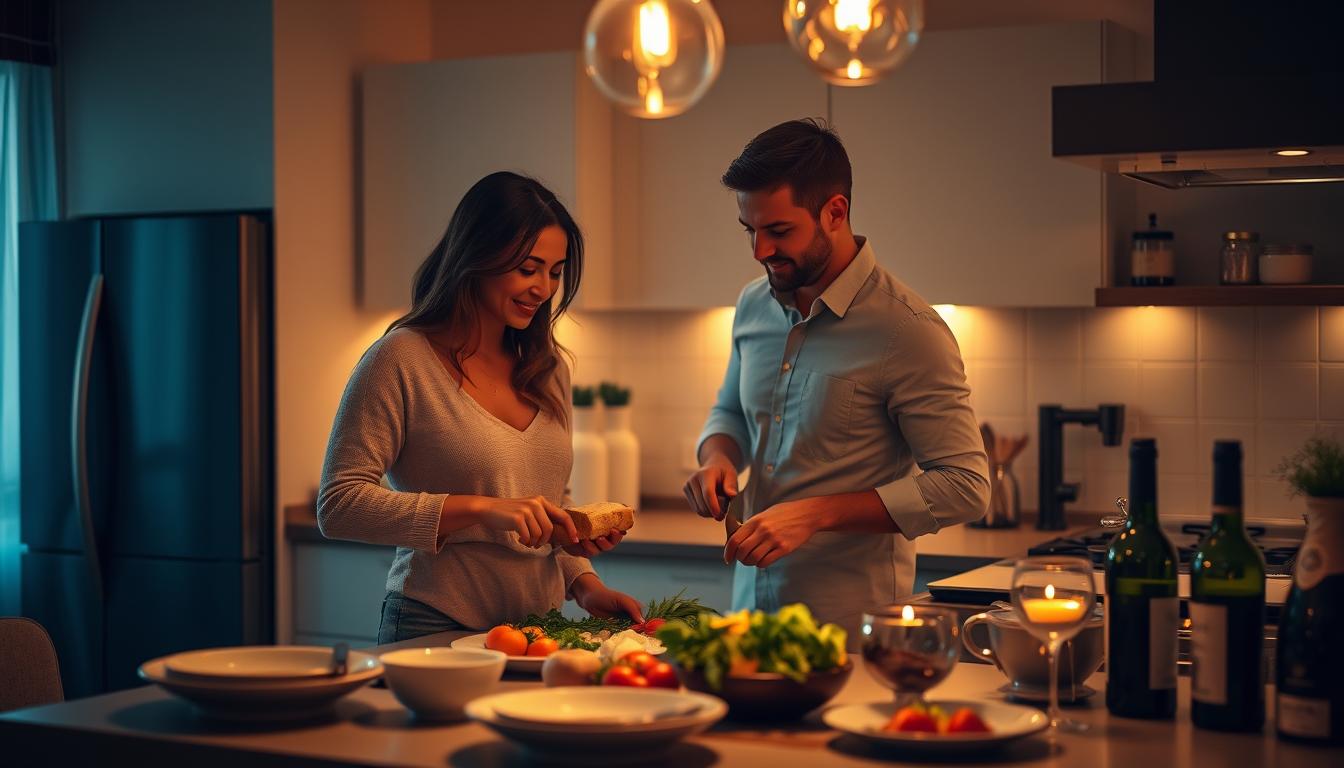 atividades culinárias para casais