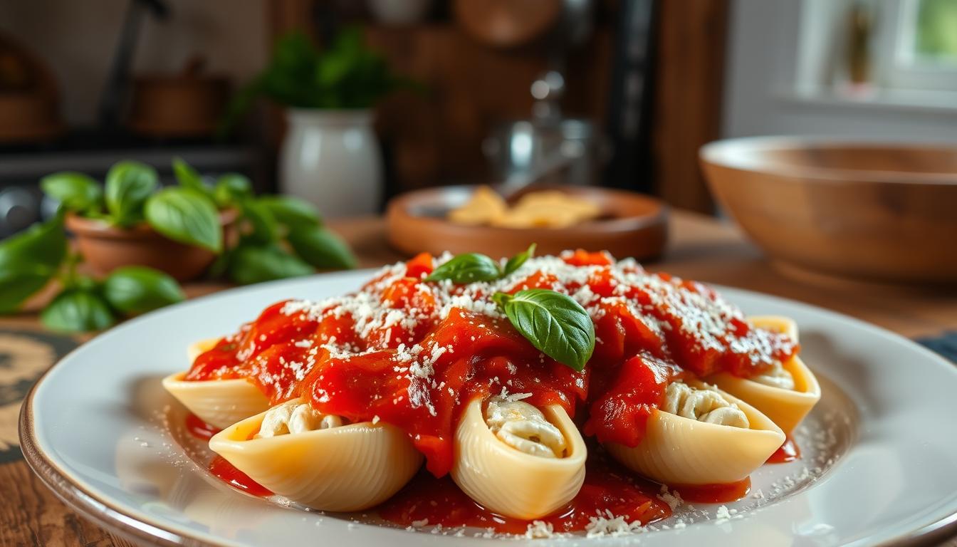 easy stuffed shells recipe