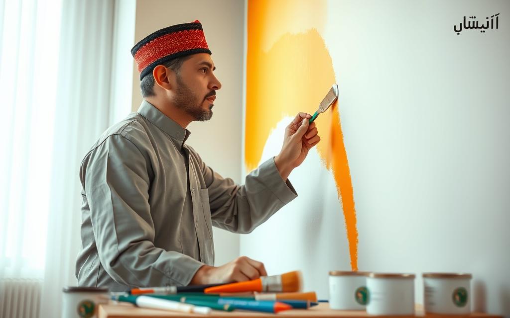معلم صباغ محترف