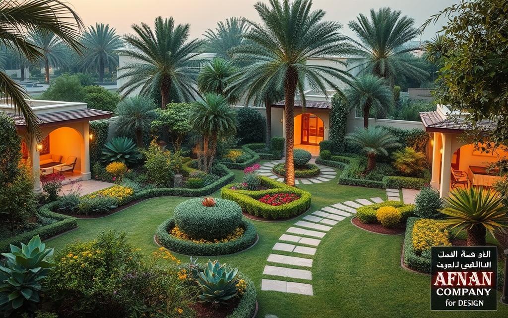 تنسيق حدائقroof garden بالكويت