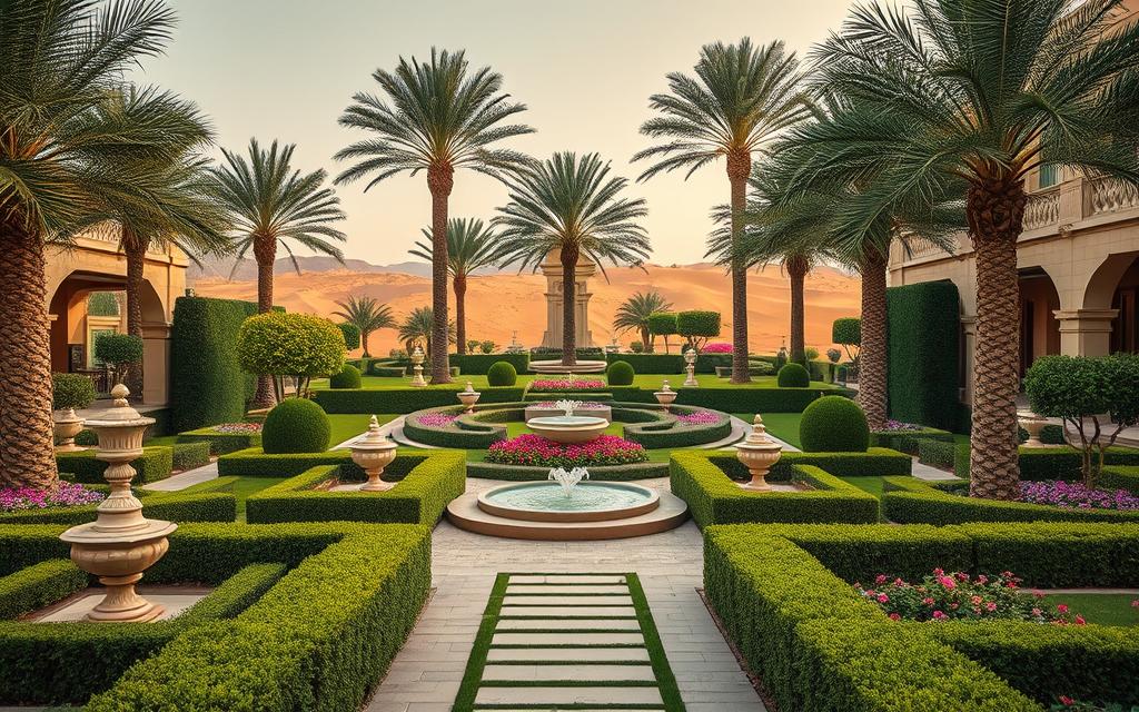 تصميم حدائق فلل بجدة
