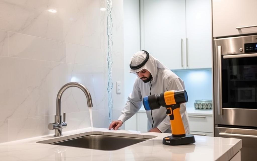 كشف تسربات المطابخ بجدة