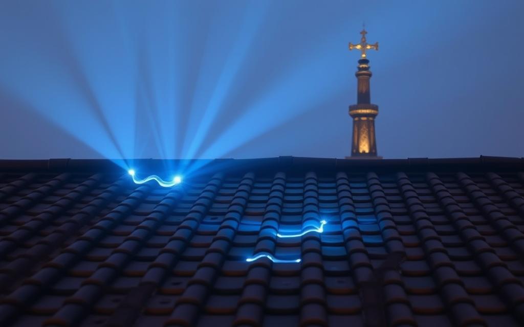 كشف تسربات الأسطح بالمدينة المنورة