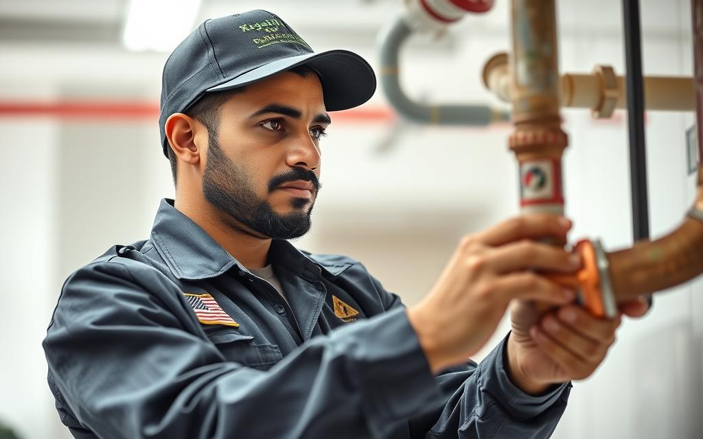 سباك صحي ماهر