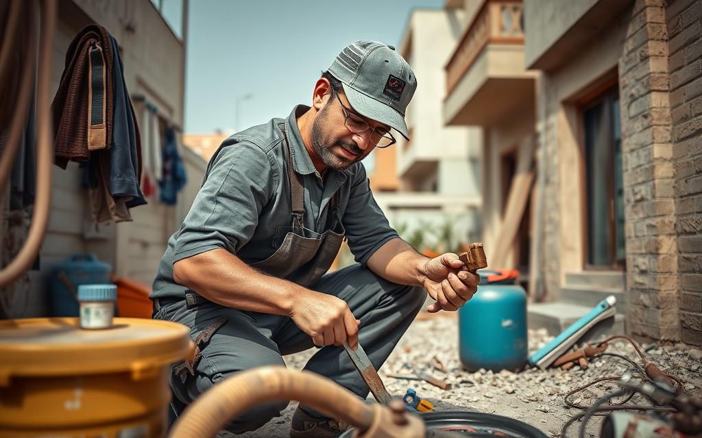 فني صحي في مناطق الكويت