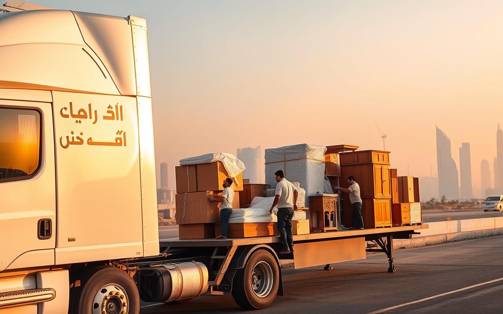 خدمة نقل العفش الحديثة