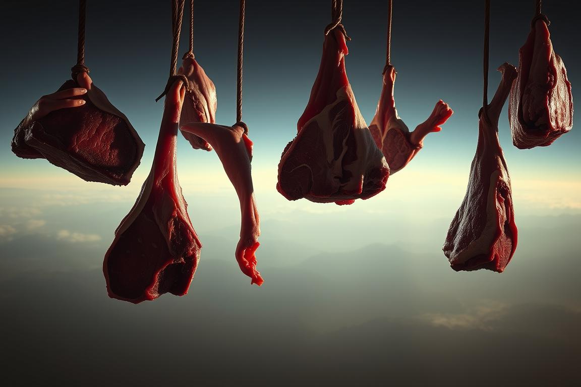 O que significa sonhar com carne