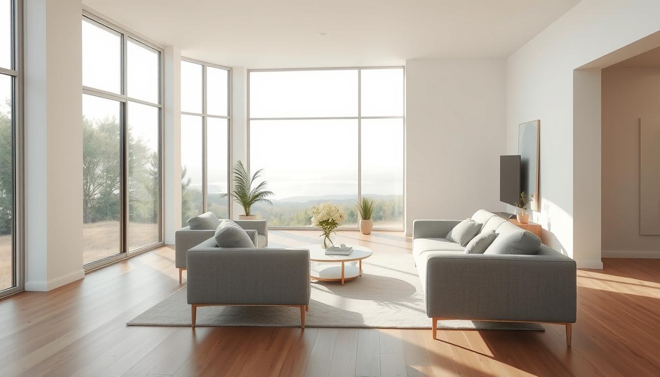 minimalistische Wohnzimmerdesigns