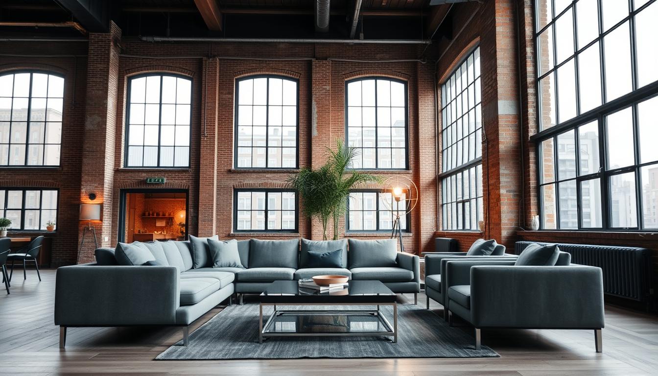 Industrial Style Wohnzimmer