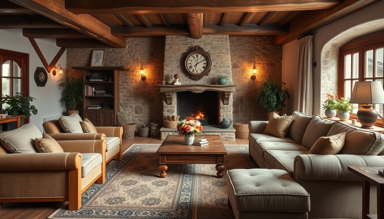 Landhausstil Wohnzimmer einrichten