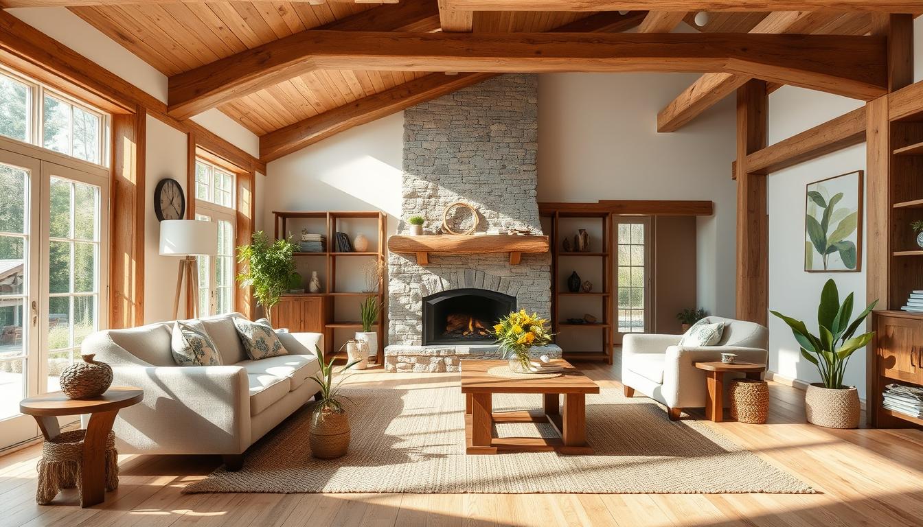 Modern Country Wohnzimmer einrichten Ideen
