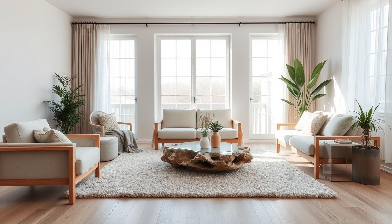 minimalistisches Wohnzimmer
