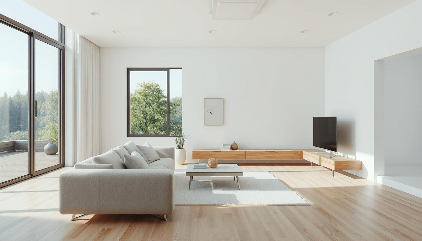 10 Beispiele für minimalistische Wohnzimmerdesigns, die viele Menschen inspirier