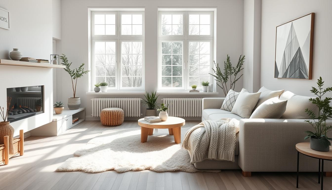 Skandinavisches Wohnzimmerdesign