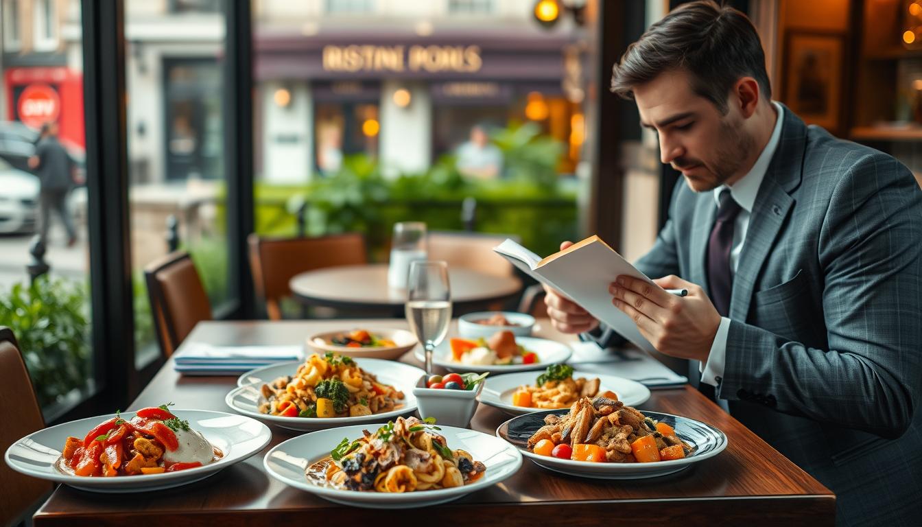 selecting top restaurants london