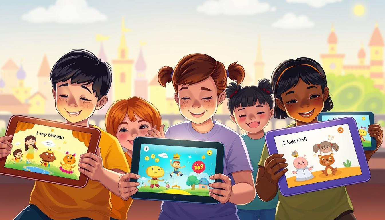 bilingual story apps
