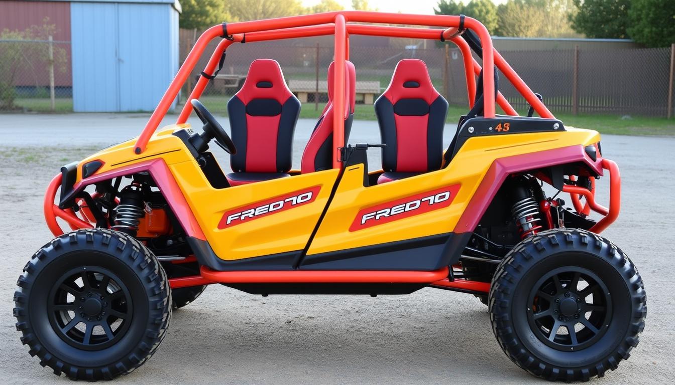Freddo Beast XL 4-Seater electric ride on car for kids