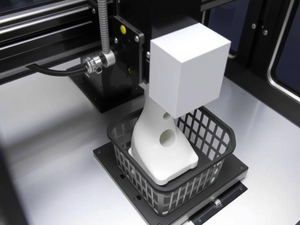 RapidShape's Automatic Separation Module removing a completed print