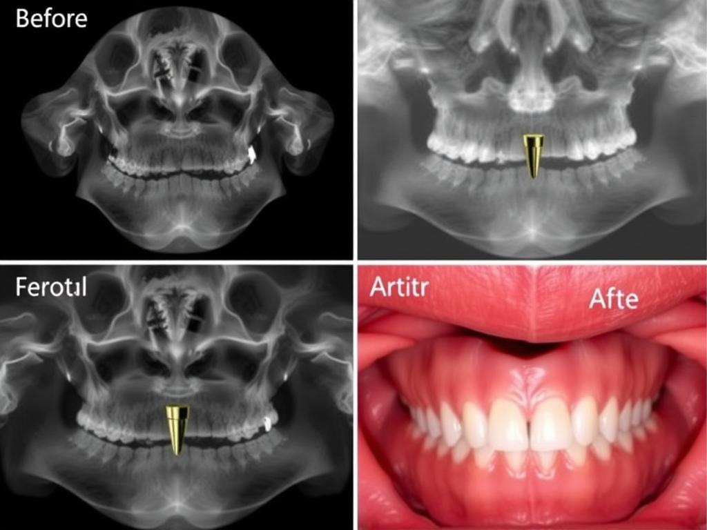 Clinical case showing pterygoid implant placement in a patient with severe maxillary atrophy