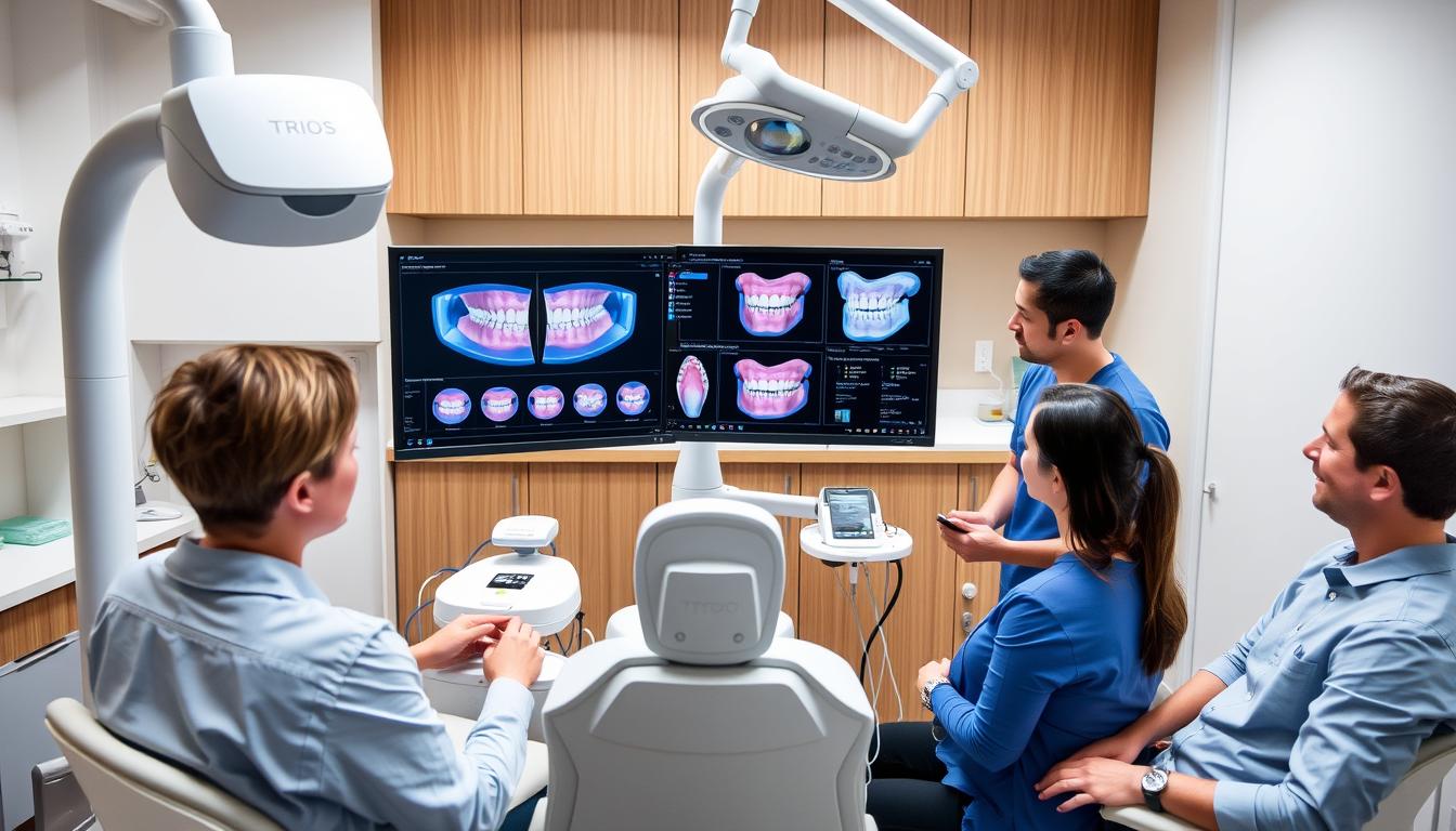 Modern dental practice using TRIOS digital workflow