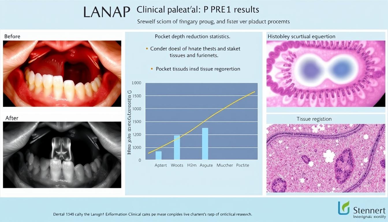 Scientific research results showing effectiveness of LANAP® Laser Gum Disease Treatment