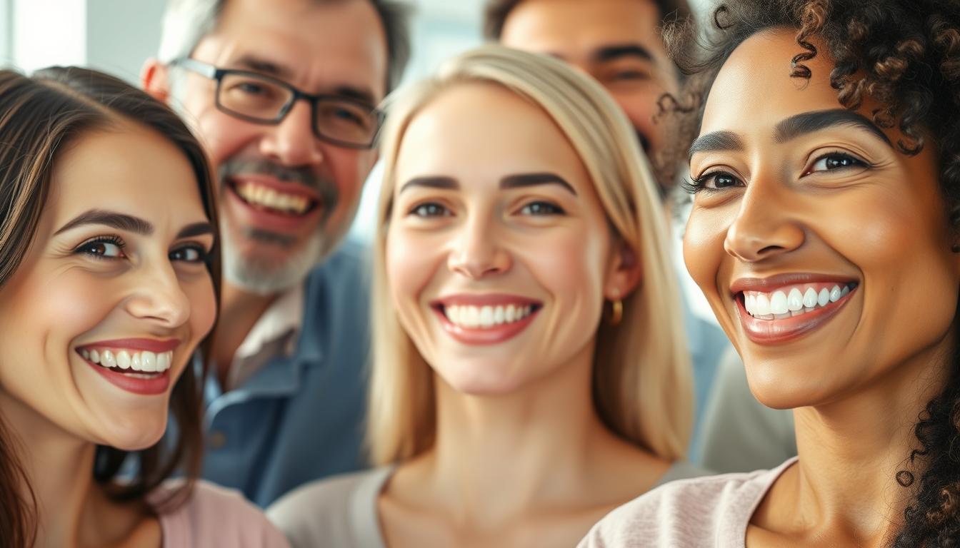 Patient smiling confidently with dental implant restoration