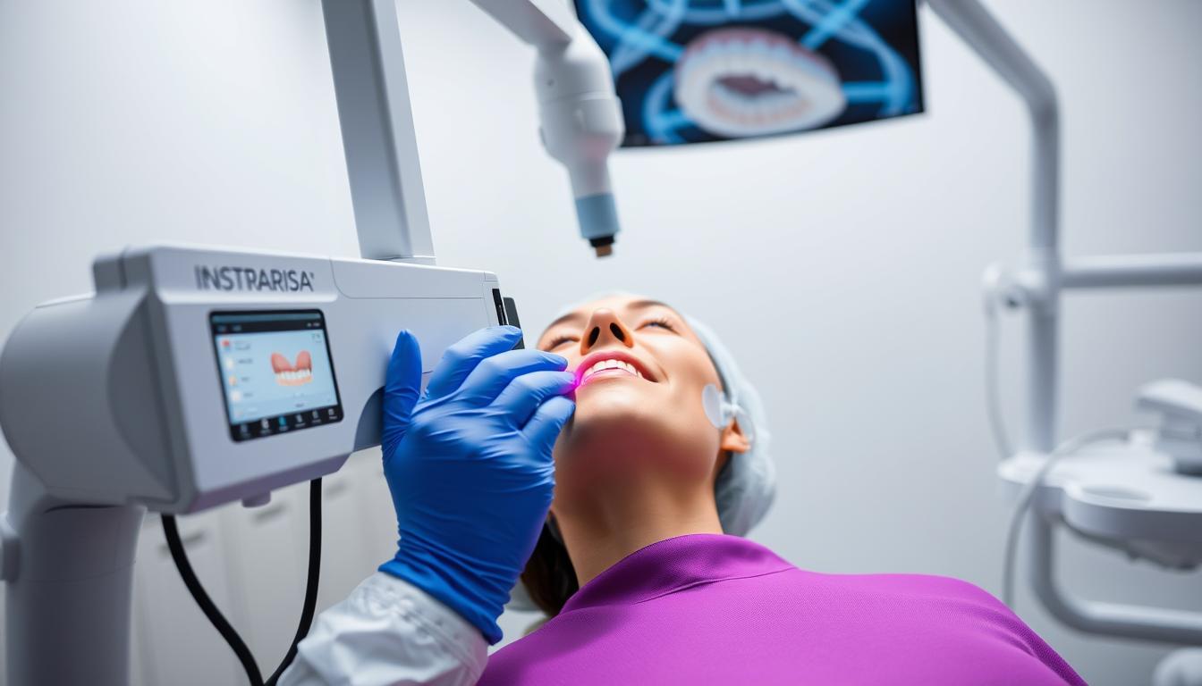 INSTARISA 3.0 3D FACIAL SCANNER being used in a modern dental office