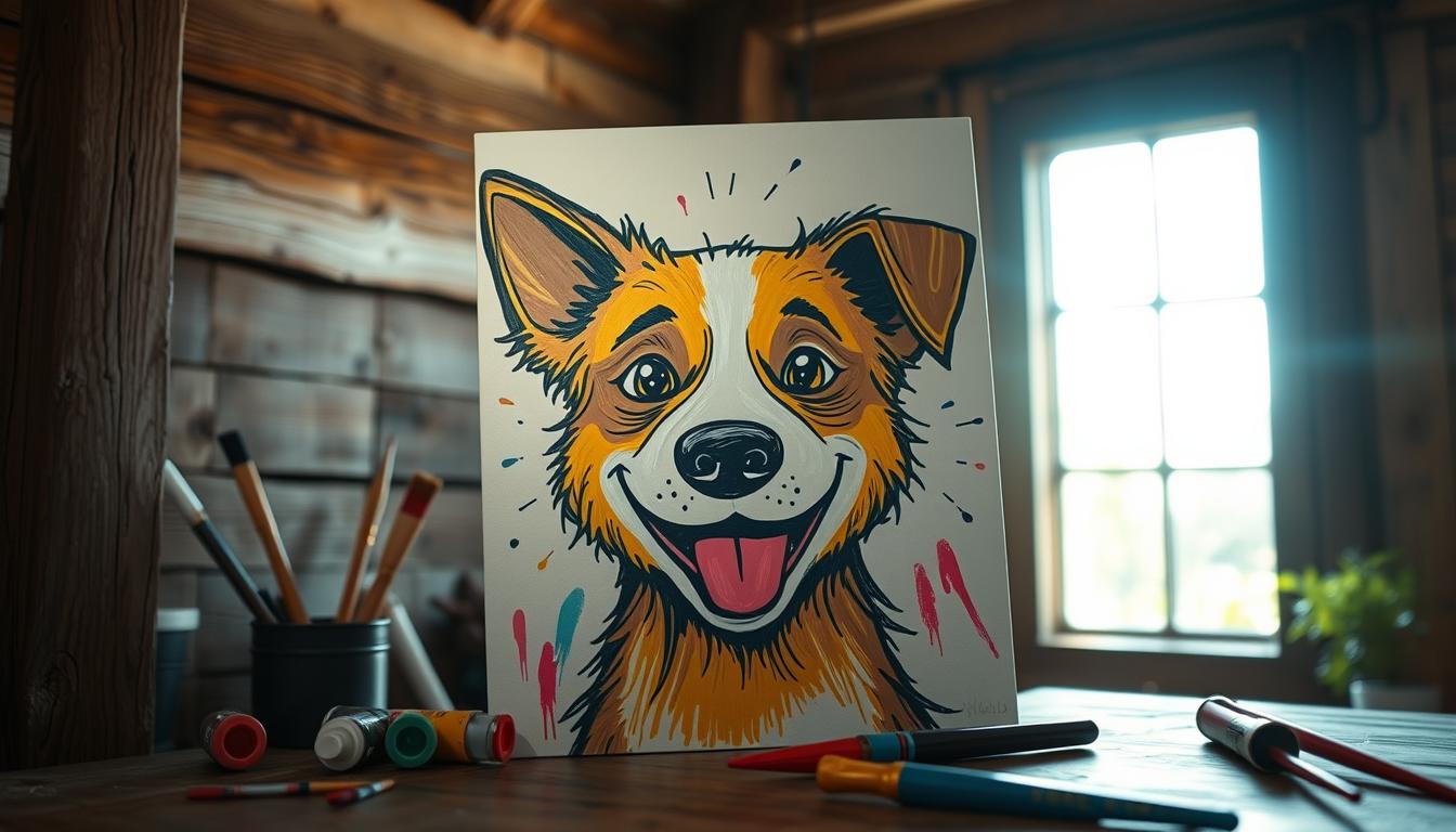 DIY Hundekunst: So kreierst du persönliche Kunstwerke, die deinen Hund feiern