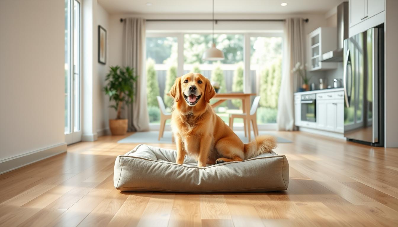 sauberer haushalt mit hund